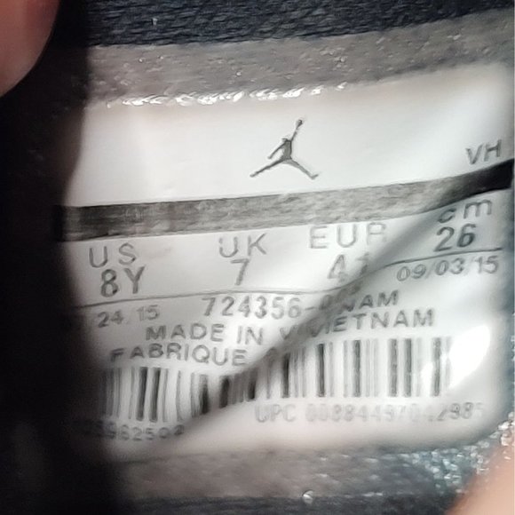 JORDAN ECLIPSE GG 724356-008 Black and Pink - Picture 8 of 8